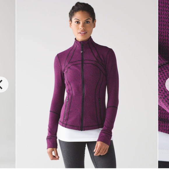 lululemon athletica Jackets & Blazers - Lululemon Teeny Tooth Deep Fuchsia define jacket